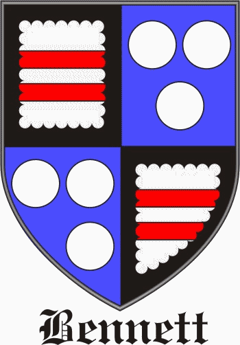Benet family crest Benet family crest