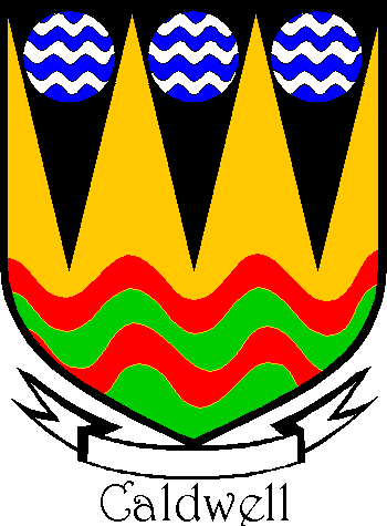 CALDWELL family crest
