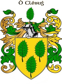 CLARKE family crest CLARKE family crest