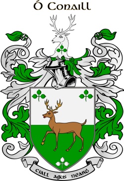McConnell family crest McConnell family crest