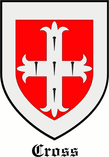 Crosse family crest Crosse family crest