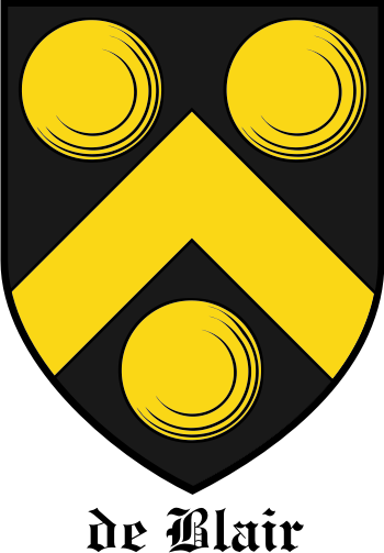 BLAIR family crest BLAIR family crest
