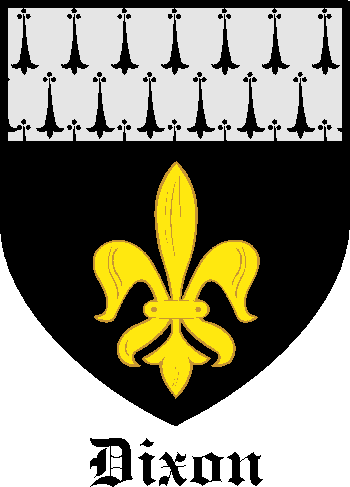DIXON family crest DIXON family crest