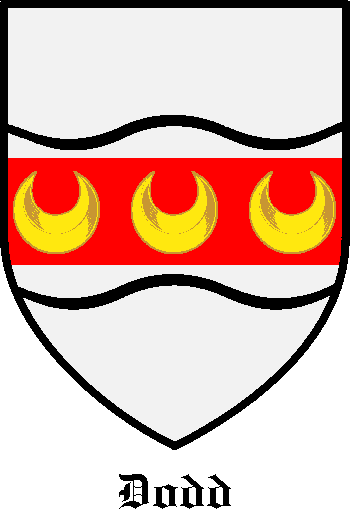 DODD family crest DODD family crest