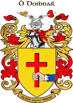 DONNELL family crest DONNELL family crest