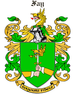 O'Fahy family crest