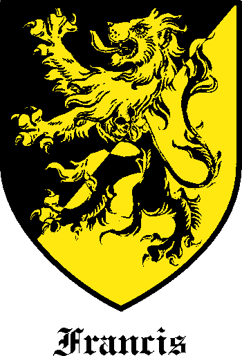 FRANCIS family crest FRANCIS family crest