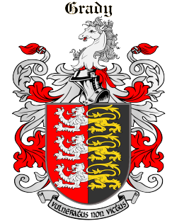 grady family crest grady family crest
