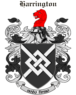 HARRINGTON family crest