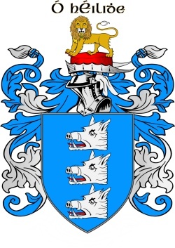 Healey family crest