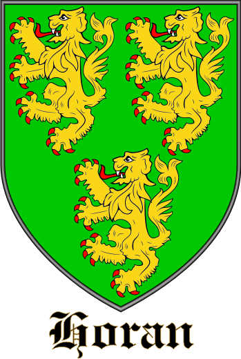 HORAN family crest HORAN family crest