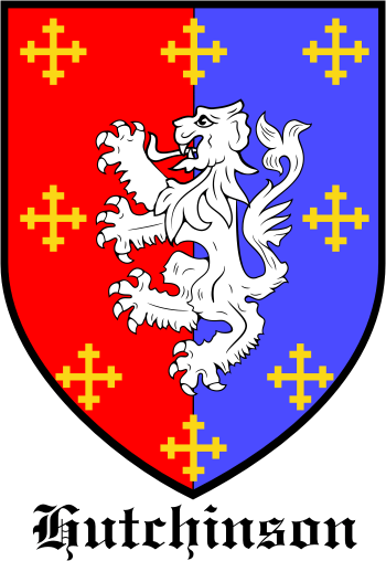 HUTCHINSON family crest HUTCHINSON family crest