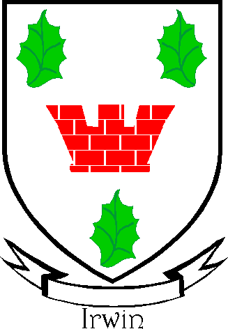 IRWIN family crest