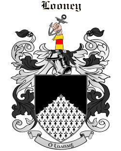 Looney family crest