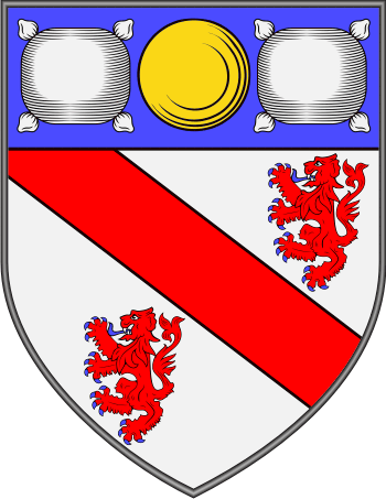 Lyne family crest