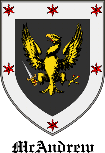 MCANDREW family crest MCANDREW family crest