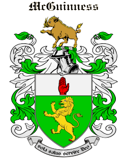 MCGUINNESS family crest