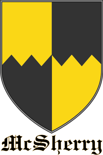 SHERRY family crest SHERRY family crest