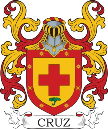 Cruz family crest