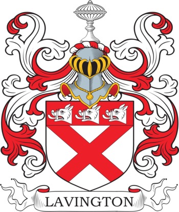 LAVINGTON family crest LAVINGTON family crest