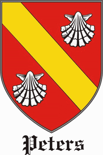 PETERS family crest PETERS family crest