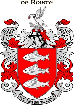 ROCHE family crest ROCHE family crest