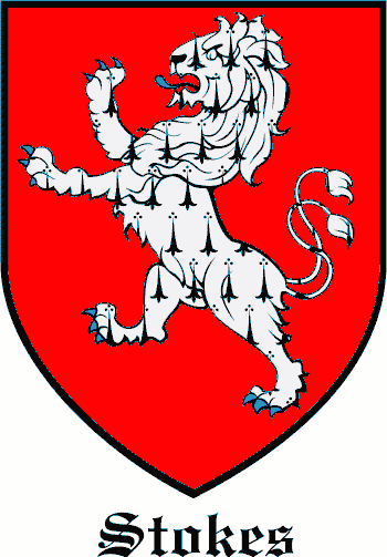 STOKES family crest STOKES family crest